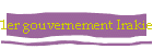 1er gouvernement Irakien