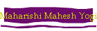 Maharishi Mahesh Yogi