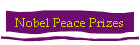 Nobel Peace Prizes
